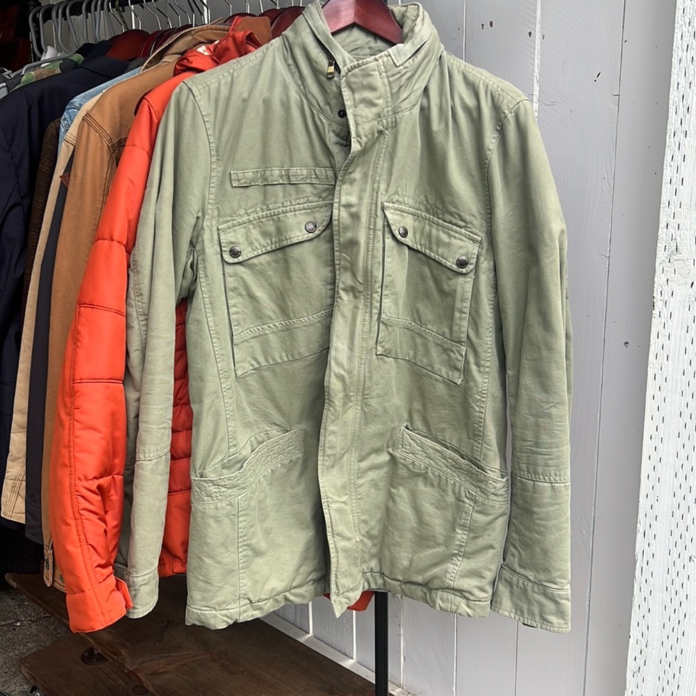 Banana Republic Mens Medium military style casual jacket